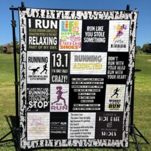 Running Addicted Quilt Blanket Yct8  Quilt